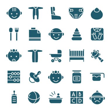 Bebek Icons set