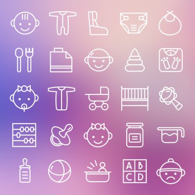 Bebek Icons set