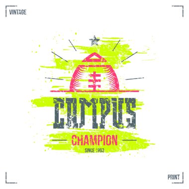 Rugby kampüs ekip amblemi