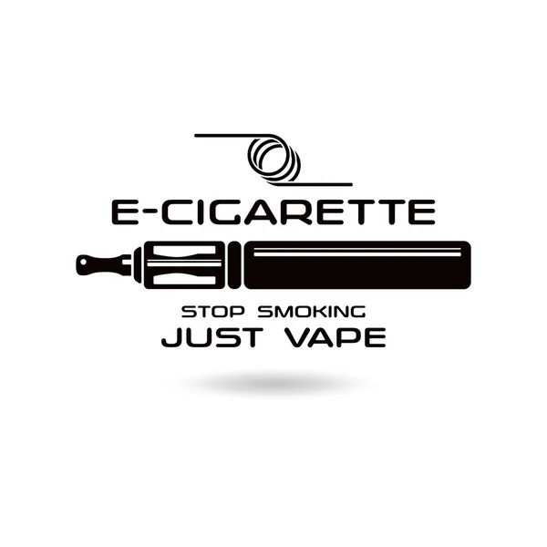 Znak E cigarety — Stockový vektor