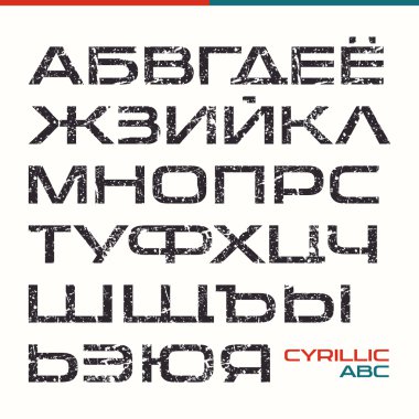 Spor tarzda Sanserif yazı tipi