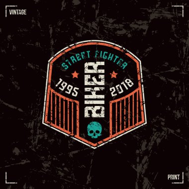 Bisikletçinin kulüp rozeti 