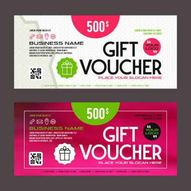 Hediye çeki şablonu