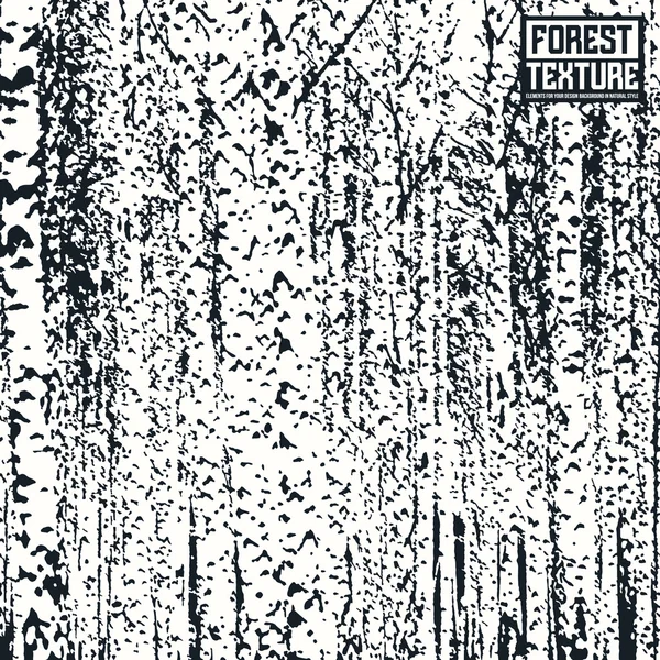 Struttura della foresta di betulla — Vettoriale Stock