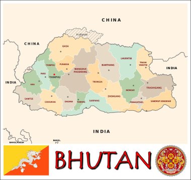 Bhutan idari yapılanması