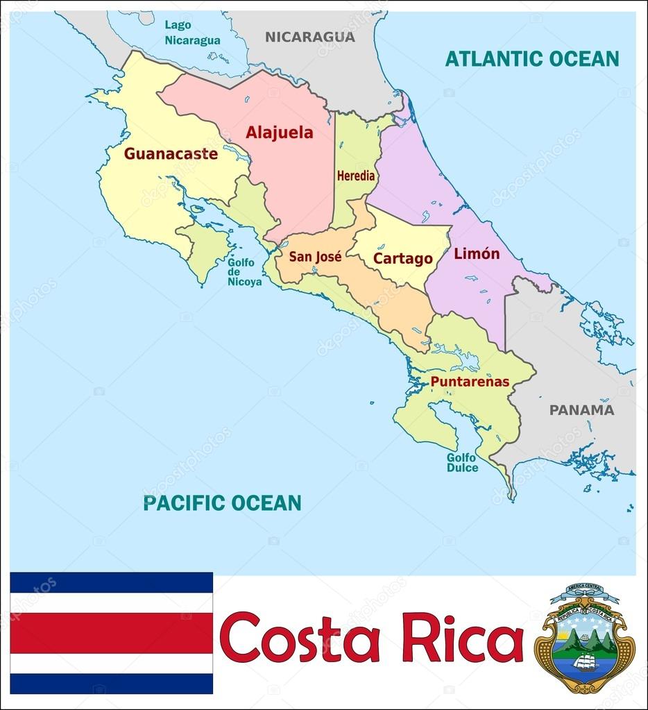 Costa Rica Administrative divisions