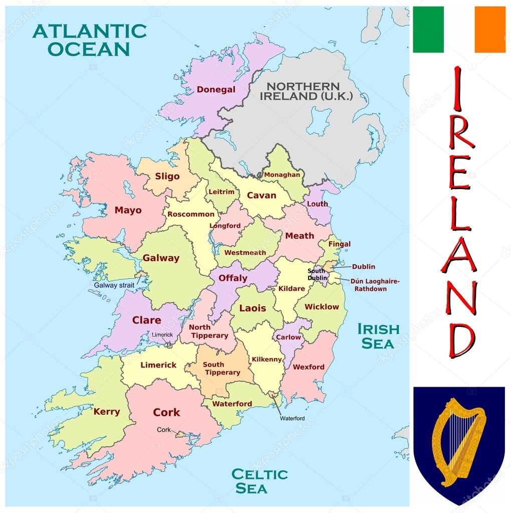 Ireland Administrative divisions