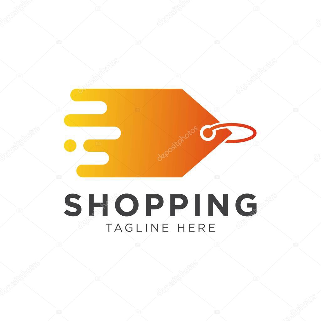 Tag Delivery Icon Logo Design Template