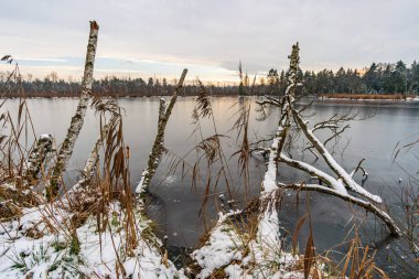 Kış yürüyüşü Pfrunger 'dan başlayıp Yukarı Bataklık' taki Ostrach yakınlarındaki Bannwald Kulesi 'ne kadar uzanıyor.