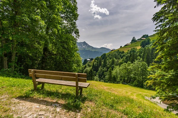 Mooie Bergwandeling Blasenka Seewaldsee Bij Damuels Faschina Vorarlberg Oostenrijk — Stockfoto