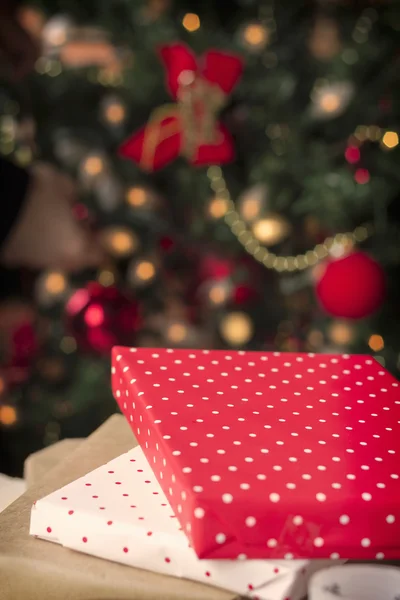 Karácsonyi ajándékok — Stock Fotó