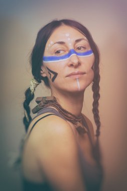 Native American Woman clipart