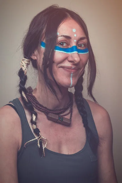 Native American Woman — Stock Photo, Image