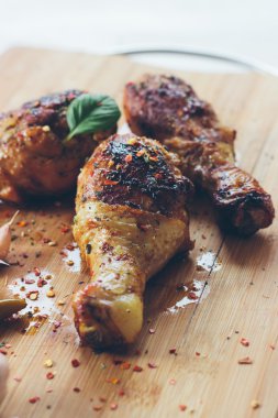 Kızarmış tavuk - Retro renkleri