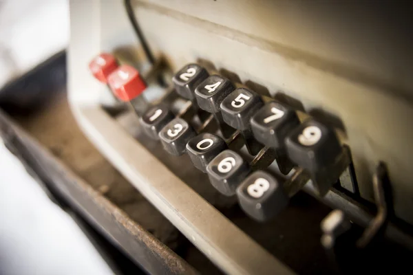 Old calculator keys. — Stock Photo, Image