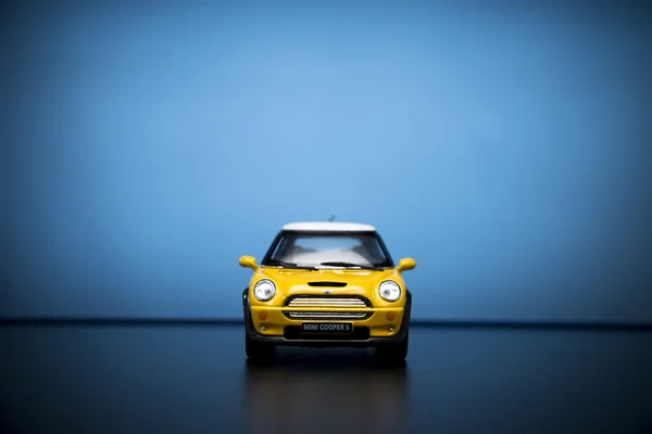 미니 쿠퍼 S 장난감 자동차 — 스톡 사진