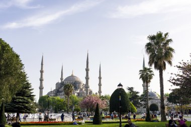 Sultanahmet Camii ve insanlar