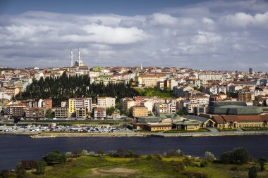 Istanbul Eyüp görünümünden.