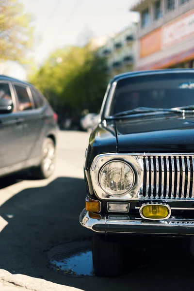 Black old car. — Stock Photo, Image