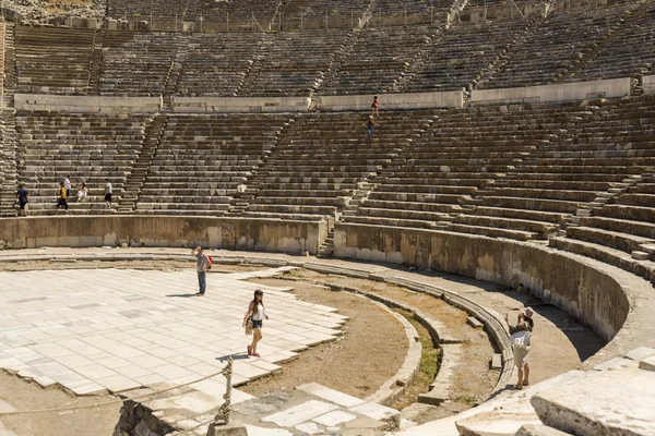 Amphithéâtre de la ville antique d'Ephèse . — Photo