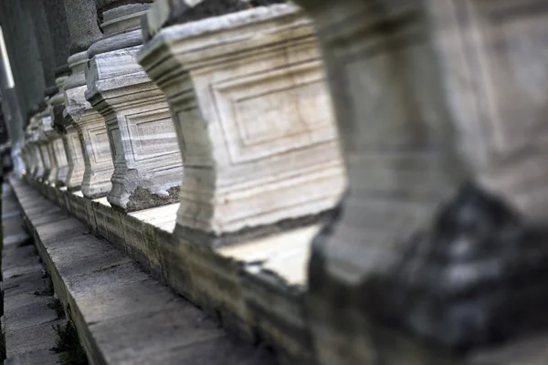 Columns at agor a ancient city. — Stock Photo, Image
