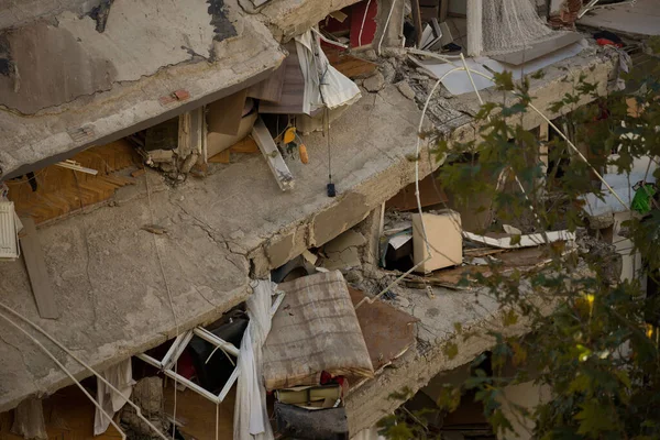 Izmir Turkije Oktober 2020 Aardbeving Oktober 2020 Egeïsche Zee Getroffen — Stockfoto