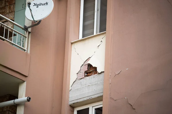 Zmir Türkiye Ekim 2020 Deprem Ekim 2020 Tarihinde Ege Denizi — Stok fotoğraf