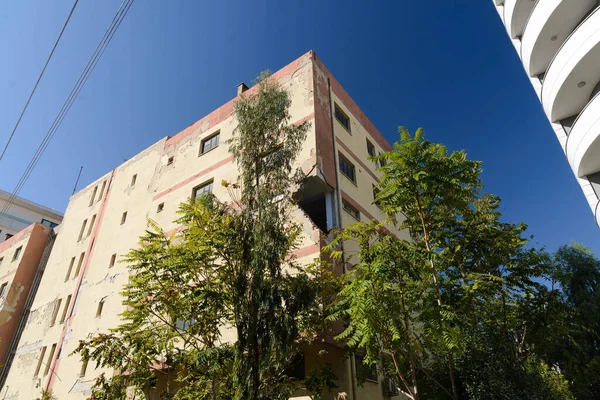 Izmir Turcja Listopada 2020 Budynek Zniszczony Trzęsieniu Ziemi Dystrykcie Kazim — Zdjęcie stockowe