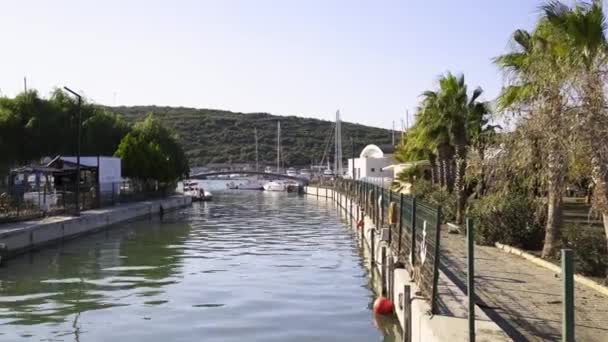 Туреччина Ізмір Листопада 2020 Sigacik Bridge Footage Earthquake Samos Island — стокове відео