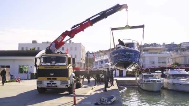 2020 Izmir Turquie 1Er Novembre Tremblement Terre Mer Egée Octobre — Video