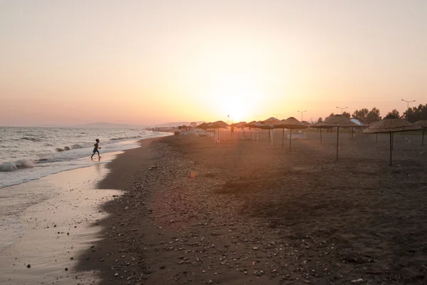 Sonnenuntergang am Strand — Stockfoto