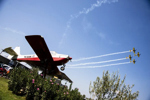 Show aéreo — Fotografia de Stock