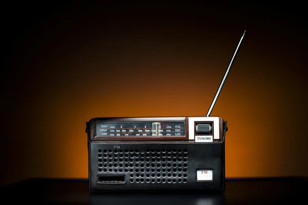 Radio nach alter Mode — Stockfoto