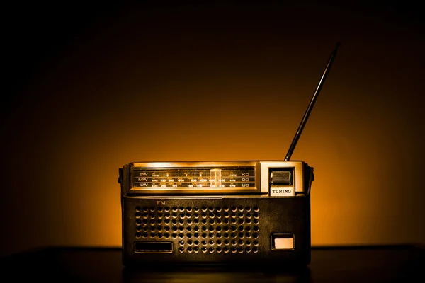 Radio nach alter Mode — Stockfoto