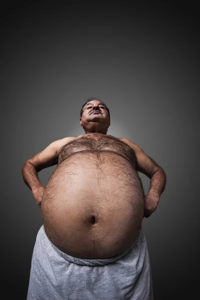 Güçlü şişman adam