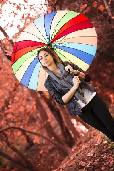 Autmn girl — Stock Photo, Image