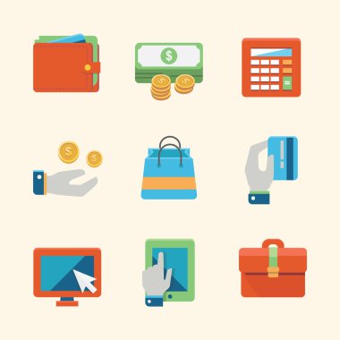 alışveriş Icon set