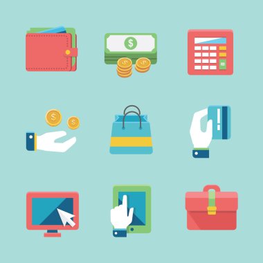 alışveriş Icon set