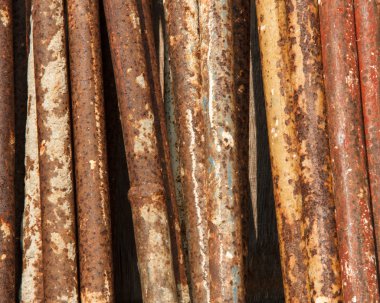 İnşaat iskele yığını