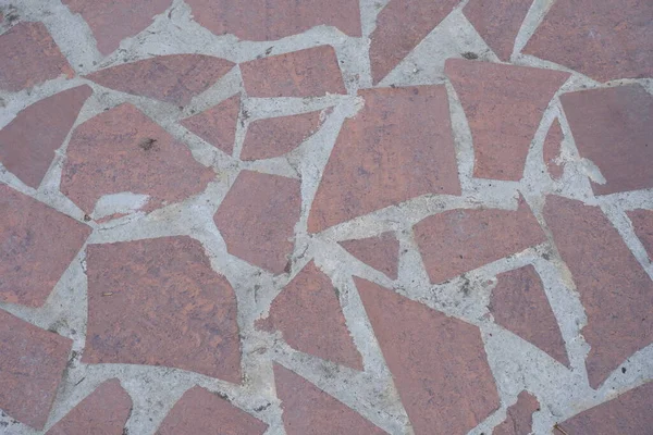 Keramische Tegels Textuur Van Weg — Stockfoto