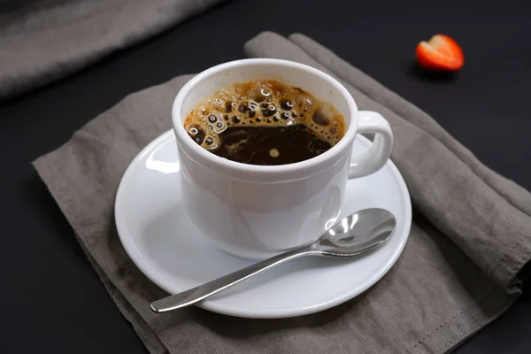 커피를 배경으로 맛있는 — 스톡 사진