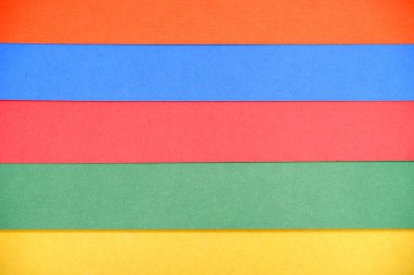 Renkli karton. Karton bir palet. Özgeçmiş için uygun.