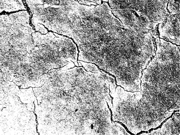 Texture Béton Revêtement Ciment Texture Noir Blanc — Image vectorielle