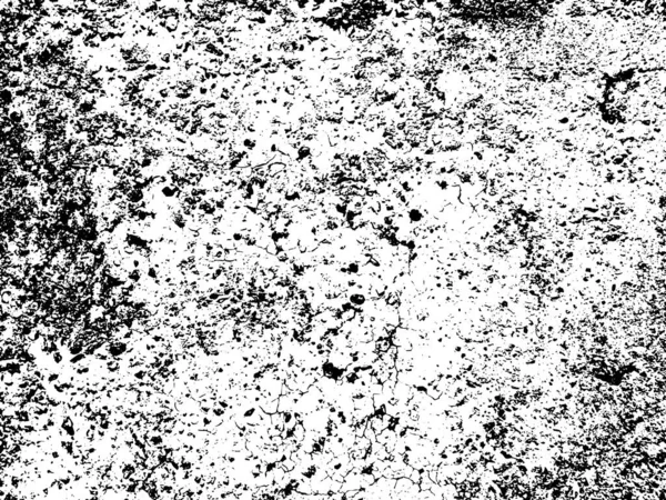 具体的な質感 セメントオーバーレイ黒と白のテクスチャ — ストックベクタ