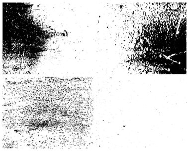 Grunge Doku Vektör Paketi. Çekirdek dokusu, pürüzlü dokusu, klasik dokusu. Sıkıntılı etki.