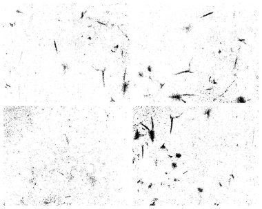 Paslı ve tırmalanmış demir dokusu. Pas ve kir siyah ve beyaz dokuyu kaplar..