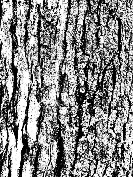 Кора Измельченных Деревьев Сжатая Текстура Наложения Черно Белая Текстура — стоковый вектор