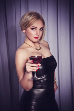 Güzel seksi kadın lüks iç.