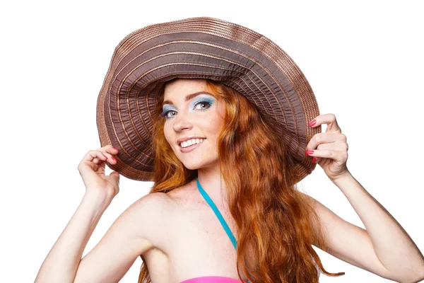 Mädchen mit buntem Make-up — Stockfoto