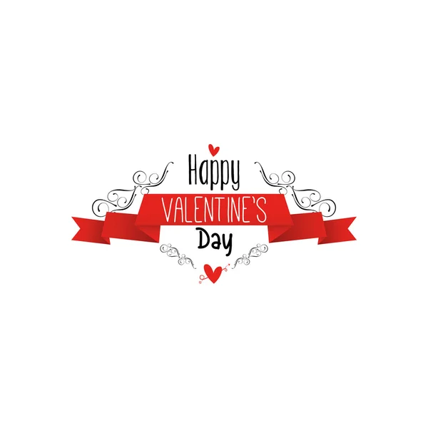 Fijne Valentijnsdag. — Stockvector